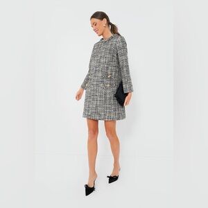 Tuckernuck Smoke and Mirrors Long Sleeve Tweed Jackie Dress Size M Women’s